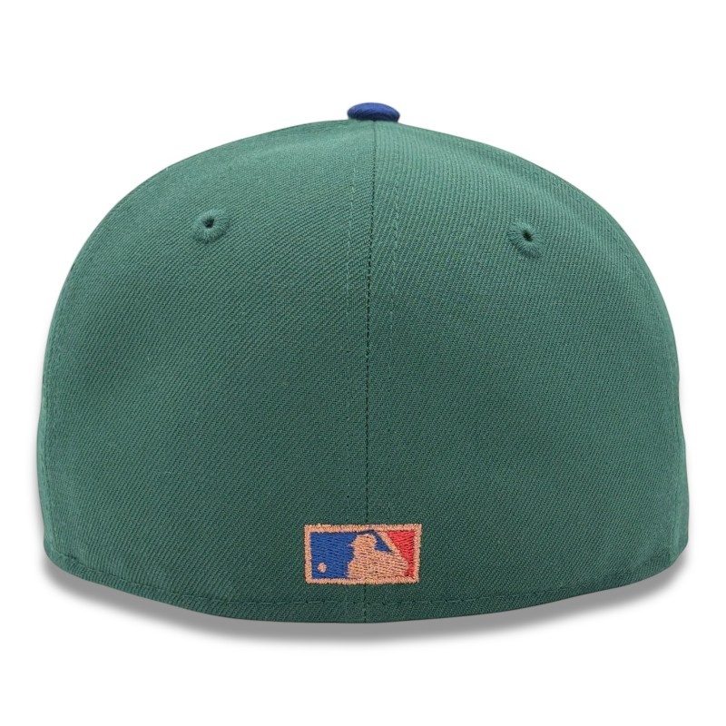 Chicago Cubs Green and Blue 1907 World Series Patch Gray UV New Era 59FIFTY Fitted Hat