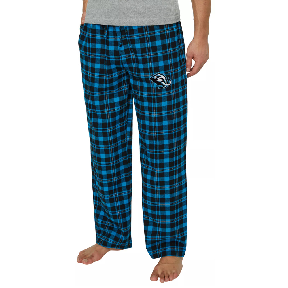 Utah Mammoth Black Concepts Sport Hawthorn Flannel Sleep Pajama Lounge Pants