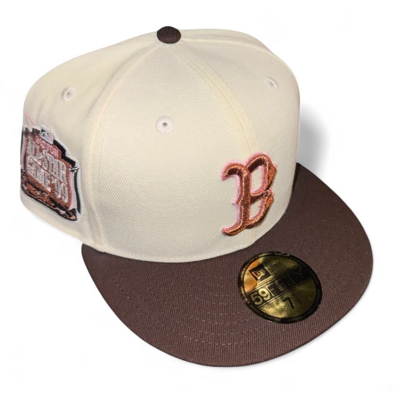 Boston Red Sox Chrome and Burnt Wood 1999 ASG Patch Pink UV New