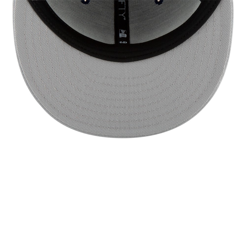 Los Angeles Dodgers Gray World Series Champs Samurai Patch Grey UV New Era 59FIFTY Fitted Hat