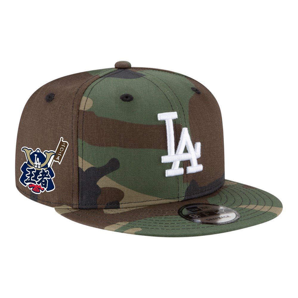 Los Angeles Dodgers Woodland Camo World Series Champs Samurai