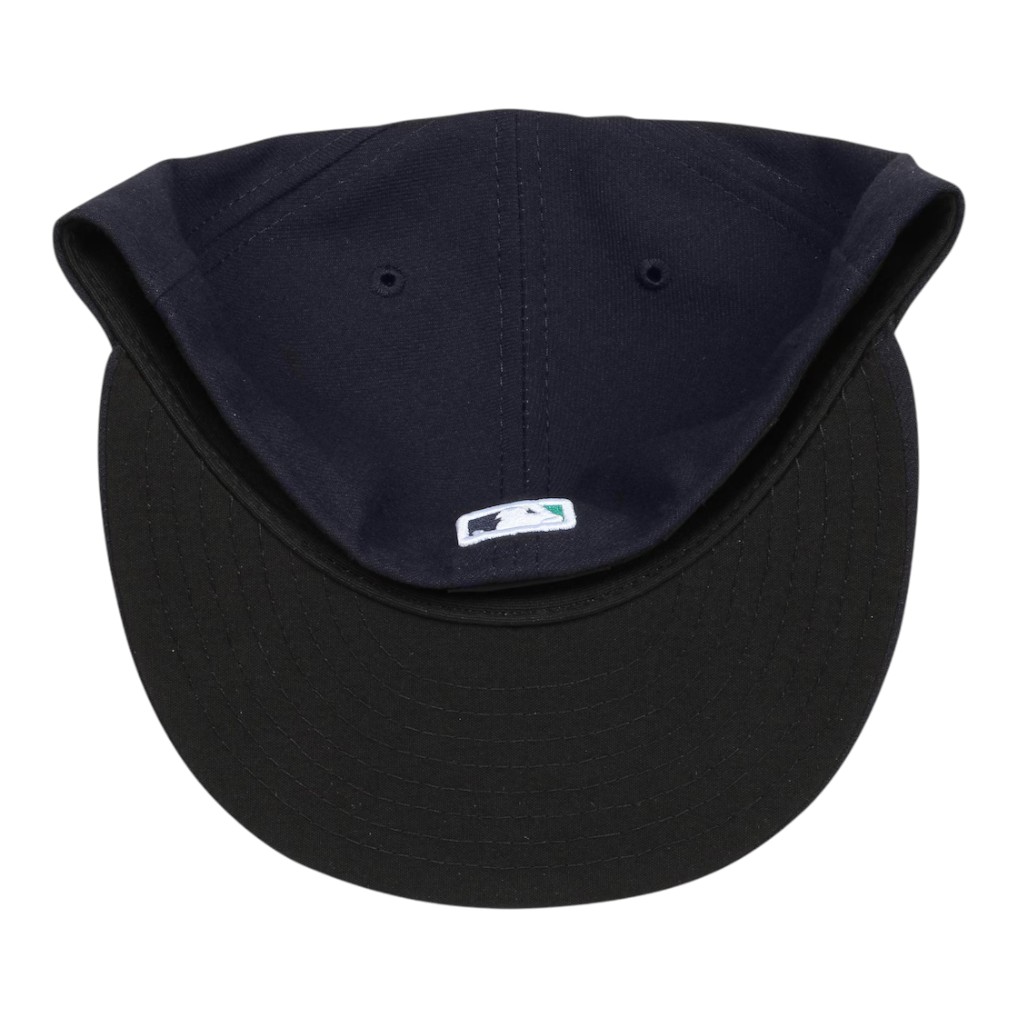 Seattle Mariners Navy 50 Seasons Patch New Era 59FIFTY Fitted Hat