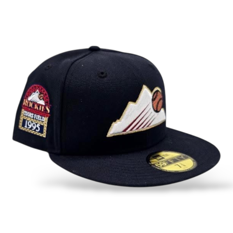 Colorado Rockies Oceanside Leon the Lab 30th Grey UV New Era 59FIFTY Fitted Hat