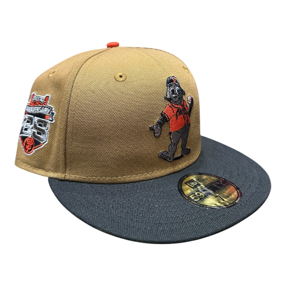 San Francisco Giants Brown and Black "Mascot Collection" New Era 59FIFTY Fitted Hat