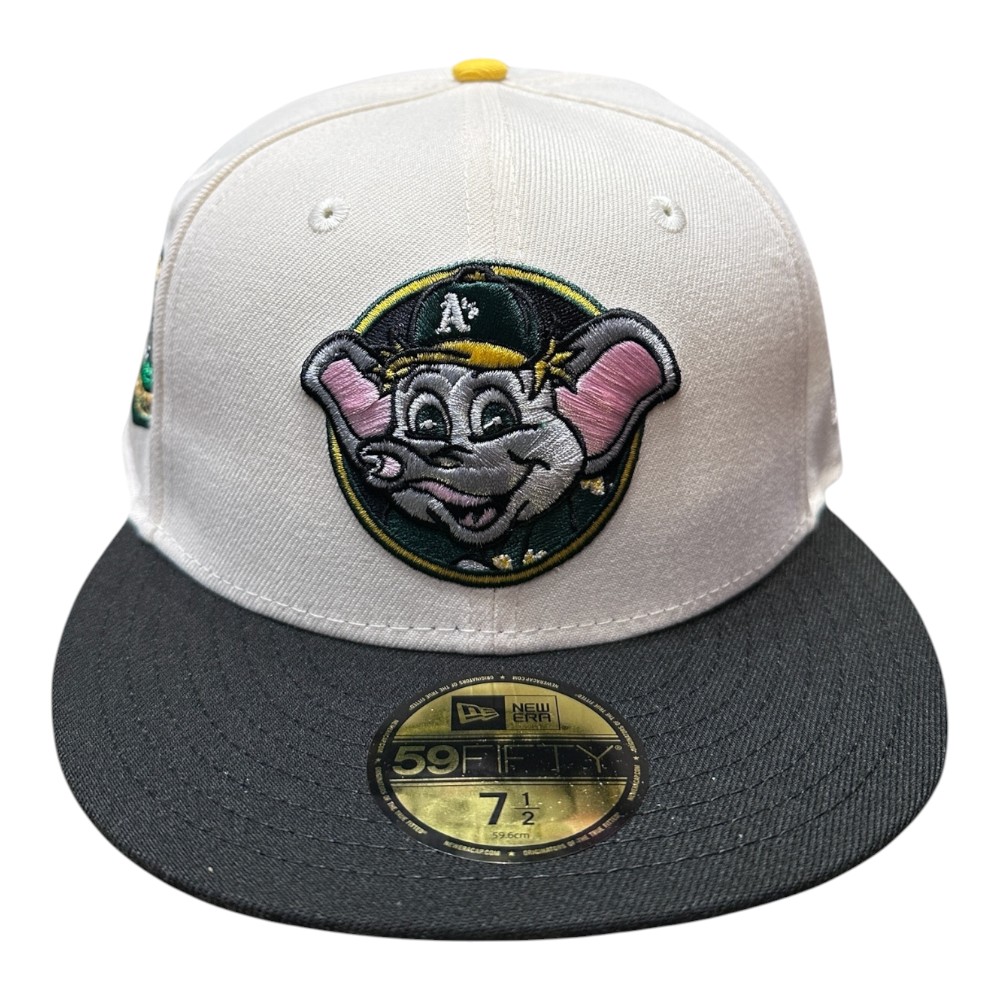 Oakland Athletics Chrome and Black "Mascot Collection" New Era 59FIFTY Fitted Hat