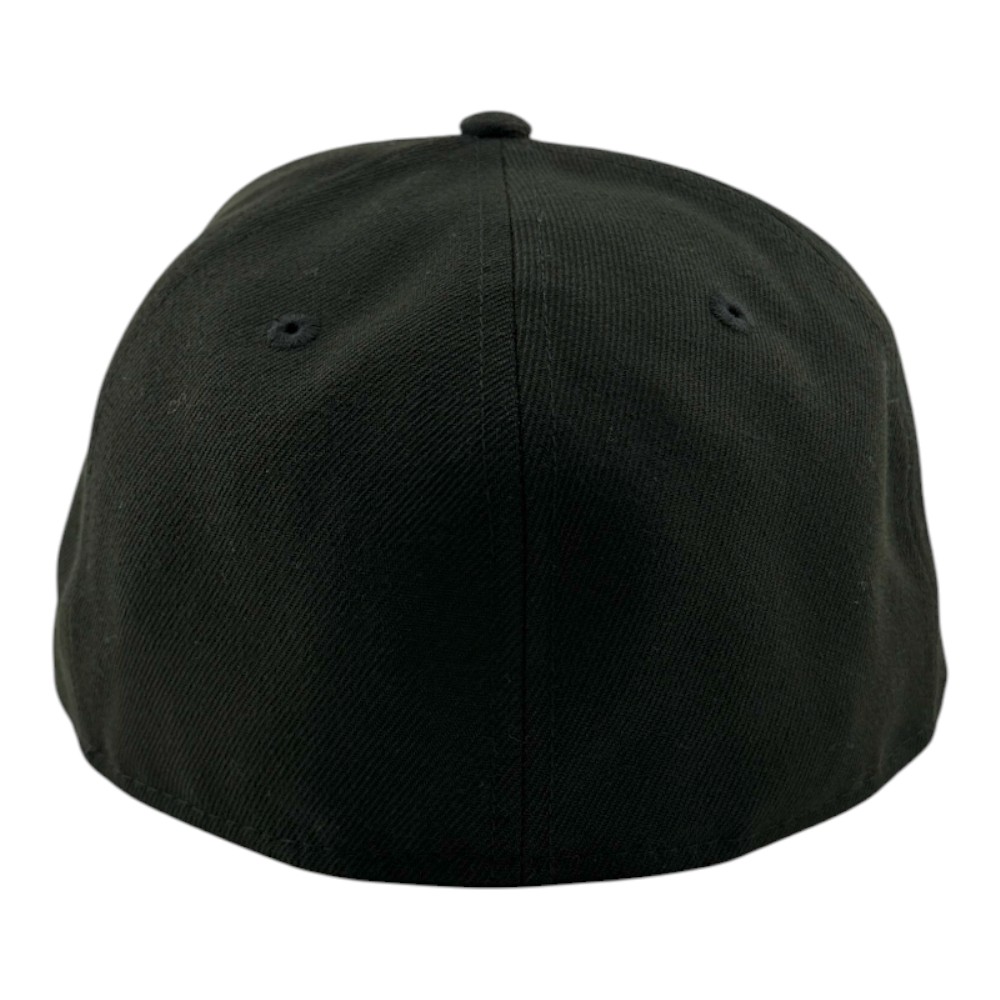 Los Angeles Dodgers Black with Royal Blue Metallic Stitching 2000 WS Patch New Era 59FIFTY Fitted Hat