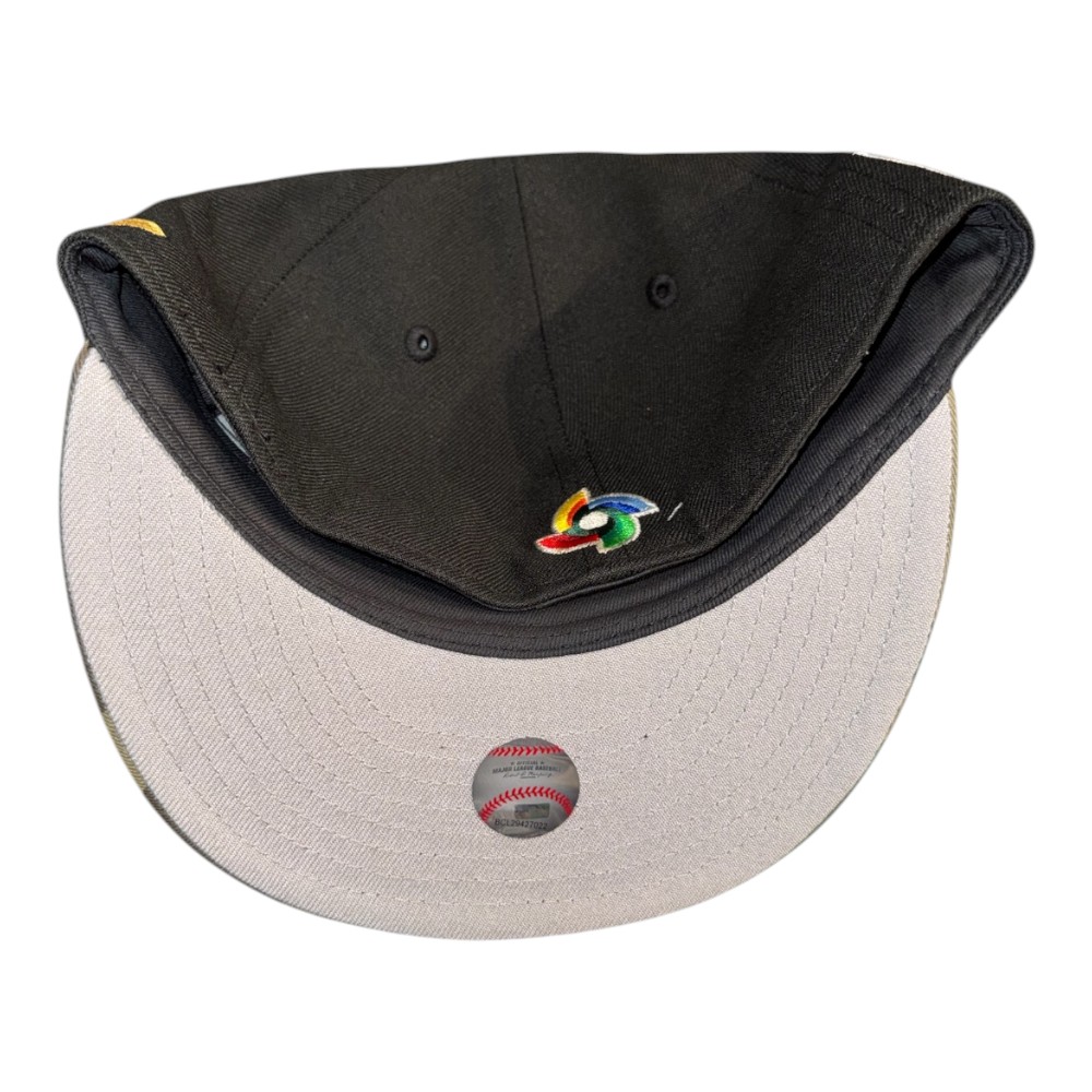 Puerto Rico Black and Camo Flag Patch Gray UV New Era 59FIFTY Fitted Hat