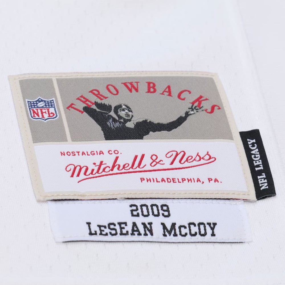 Philadelphia Eagles LeSean McCoy White 2009 Mitchell & Ness Legacy NFL Jersey