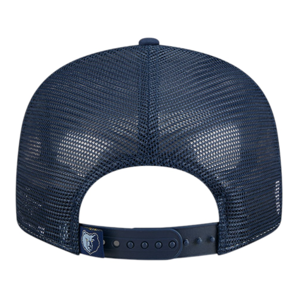Memphis Grizzlies Navy Outdoor New Era 9FIFTY Split Panel Snapback Hat