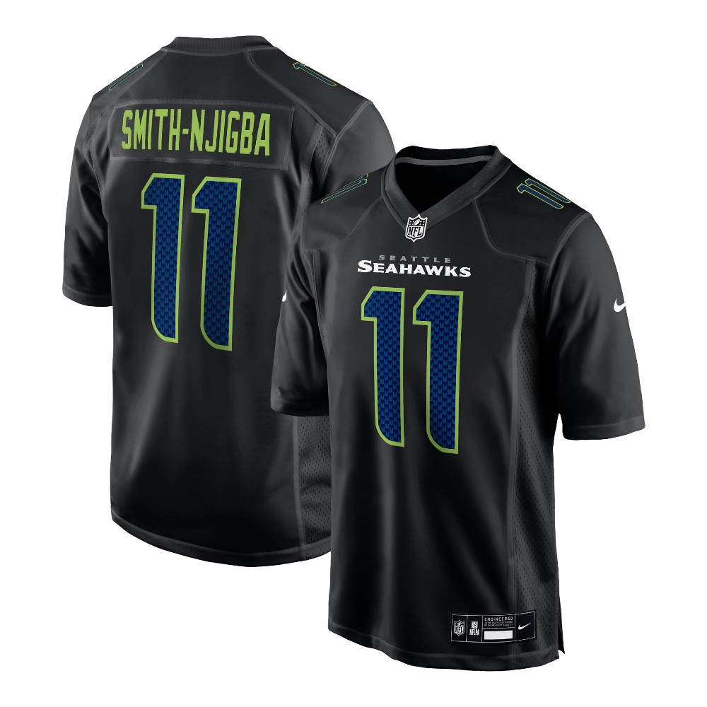 Seattle Seahawks Jaxon Smith-Njigba Nike Carbon Black Fashion Game