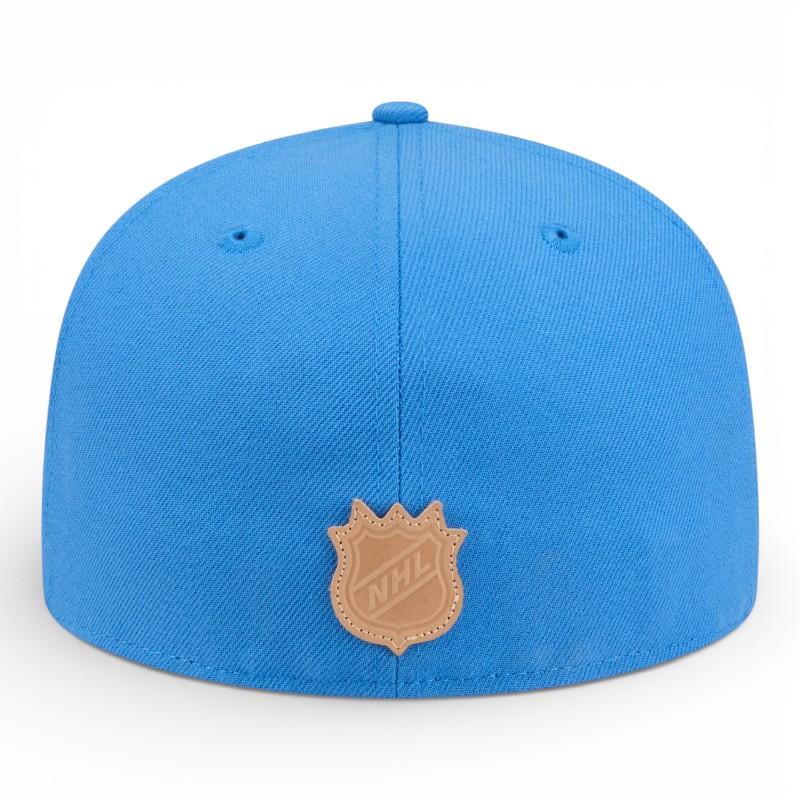 St. Louis Blues Blue and Leather Visor NHL New Era 59FIFTY Fitted Hat