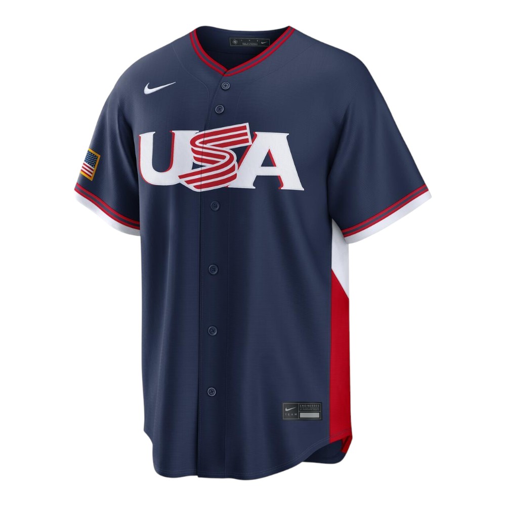 Team USA Navy 2026 World Baseball Classic WBC Replica Nike Jersey