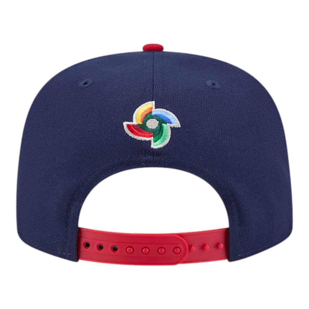 Team USA Navy and Red 2026 World Baseball Classic WBC New Era 9FIFTY A-Frame Snapback Hat