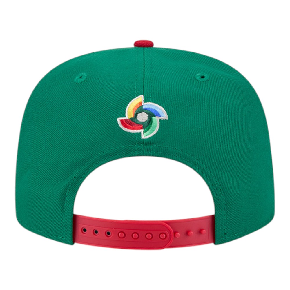 Mexico Green and Red 2026 World Baseball Classic WBC New Era 9FIFTY A-Frame Snapback Hat