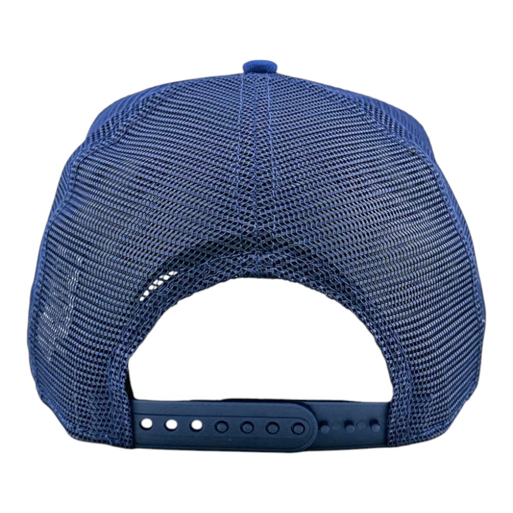 Seattle Seahawks Royal Blue Retro Trucker New Era 9FIFTY A-Frame Snapback Hat