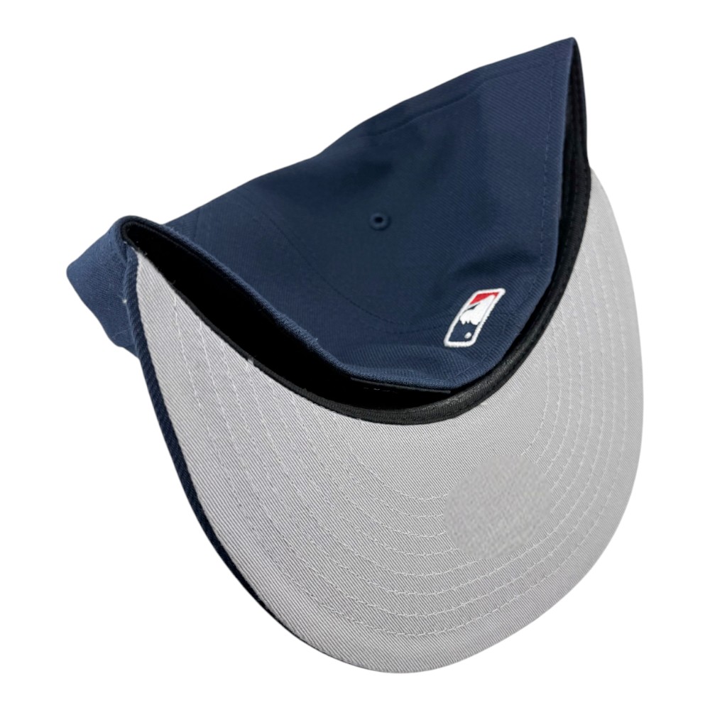 Los Angeles Dodgers Oceanside Blue City Connect 2025 World Series Champions Patch Grey UV New Era 59FIFTY Fitted Hat