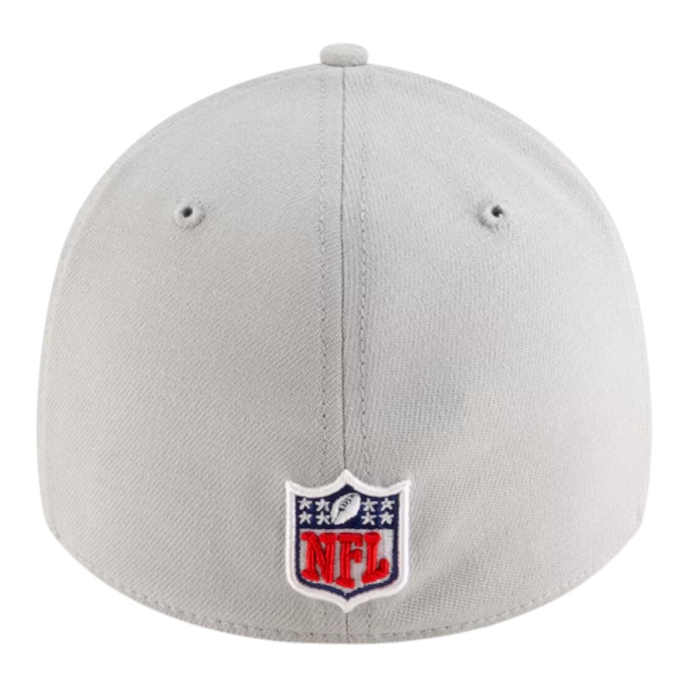 Seattle Seahawks Wolf Gray Rivalries Collection Sideline New Era 39THIRTY Flex Fit Hat