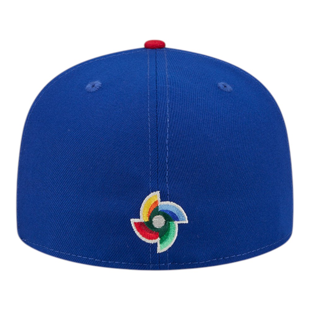 Puerto Rico Royal Blue and Red 2026 World Baseball Classic WBC New Era 59FIFTY Fitted Hat