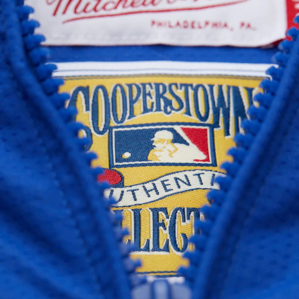 Los Angeles Dodgers Royal Blue 2005 Cooperstown Authentic Full-Zip Mitchell & Ness Manager Jacket