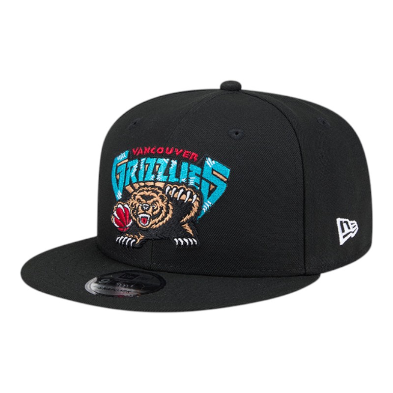 Memphis Grizzlies Black Hardwood Classic New Era 9FIFTY Snapback Hat