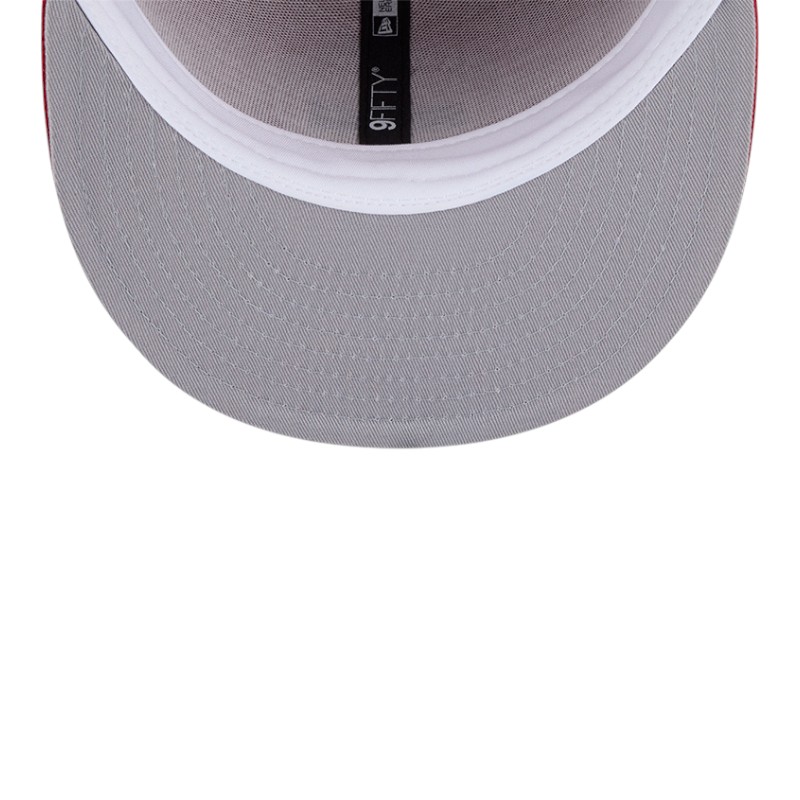 Houston Rockets Red Hardwood Classic New Era 9FIFTY Snapback Hat