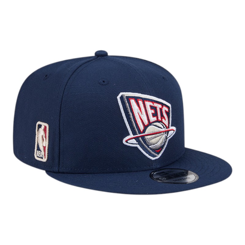 Brooklyn Nets Navy Hardwood Classic New Era 9FIFTY Snapback Hat