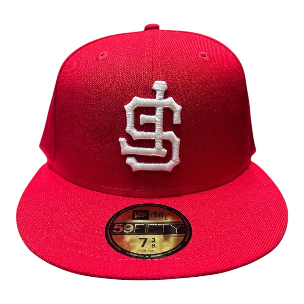 San Francisco Giants White on Red Upside Down Gray UV New Era 59FIFTY Fitted Hat