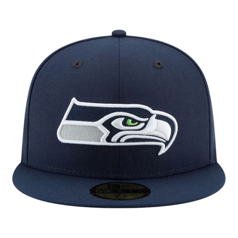 Seattle Seahawks College Navy Super Bowl LX Patch New Era 59FIFTY Fitted Hat