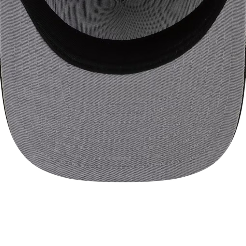 New England Patriots Black 2025 AFC Champions Locker Room Trophy Collection New Era 9FIFTY A-Frame Snapback Hat