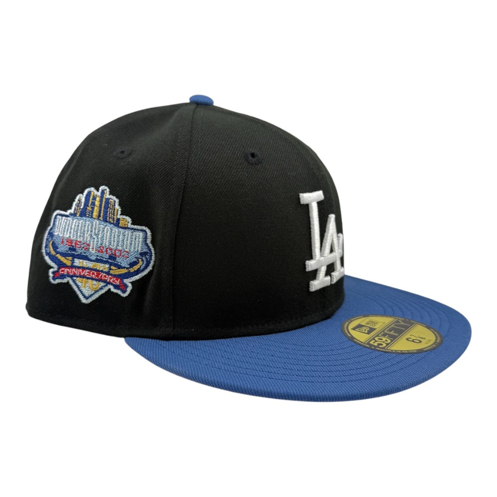 Los Angeles Dodgers Black and Indigo Blue Two Tone 40th