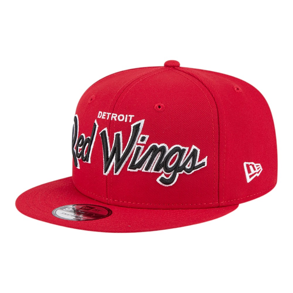 Detroit Red Wings Red Script New Era 9FIFTY Snapback