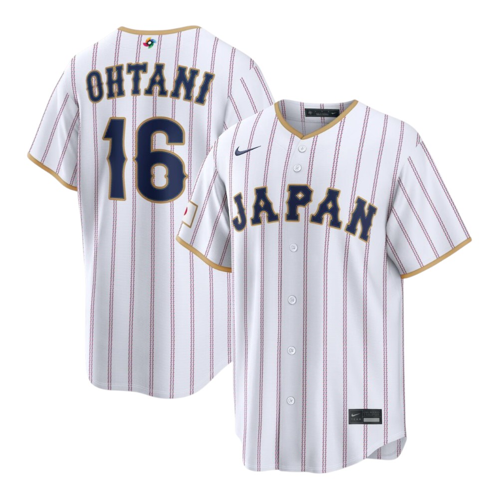 Japan Shohei Ohtani White 2026 World Baseball Classic WBC Nike