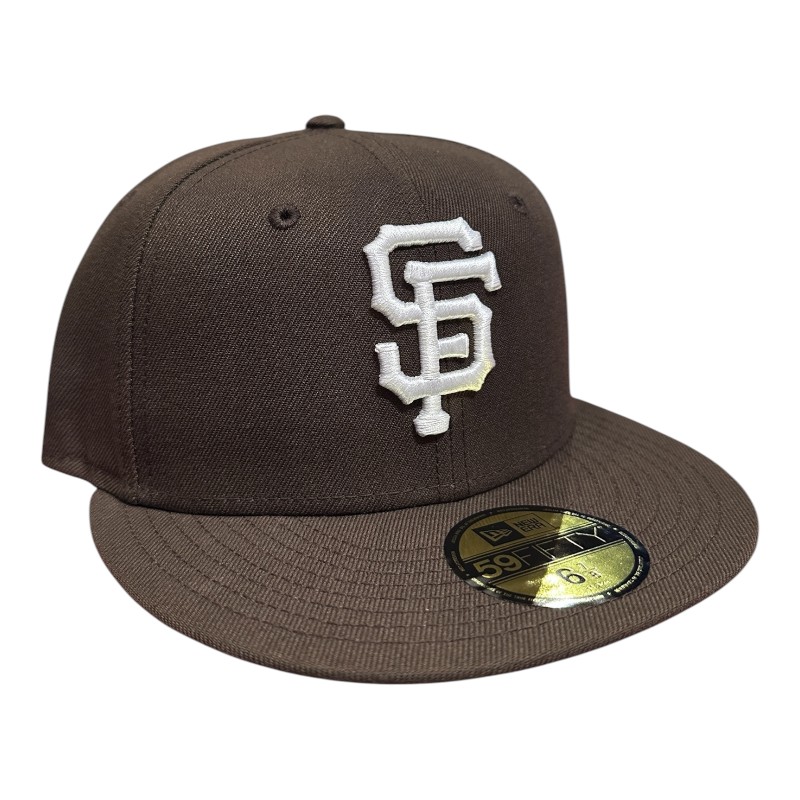 San Francisco Giants Walnut Brown with Gray UV New Era 59FIFTY Fitted Hat