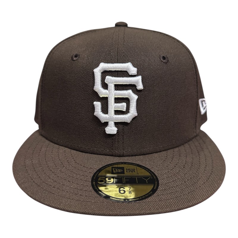 San Francisco Giants Walnut Brown with Gray UV New Era 59FIFTY Fitted Hat