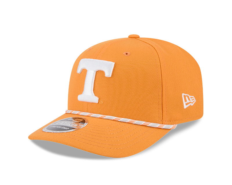 Tennessee Volunteers Orange Multi Rope NCAA New Era 9SEVENTY Stretch Snapback Hat