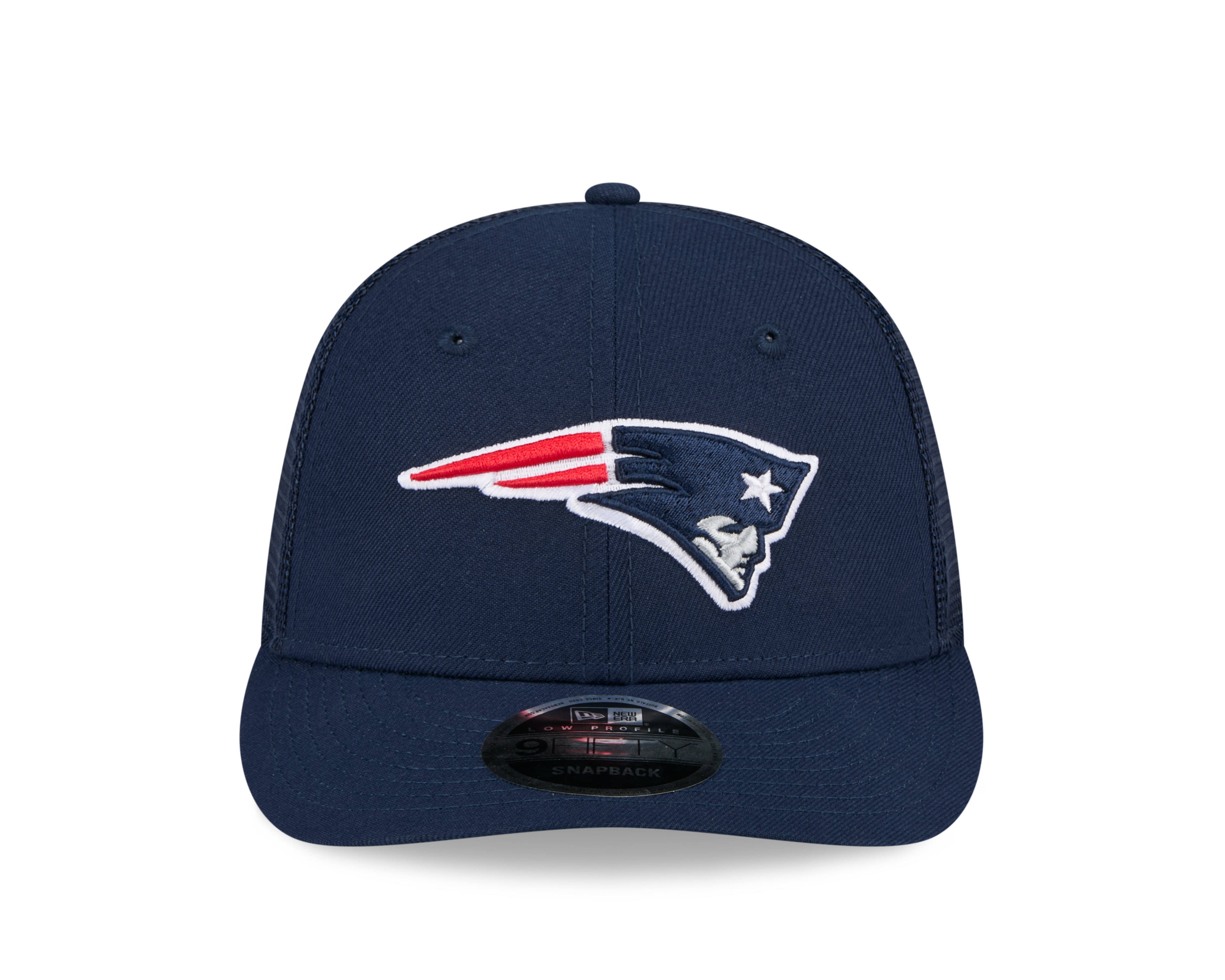 New England Patriots Navy Low Profile New Era 9FIFTY Snapback Hat