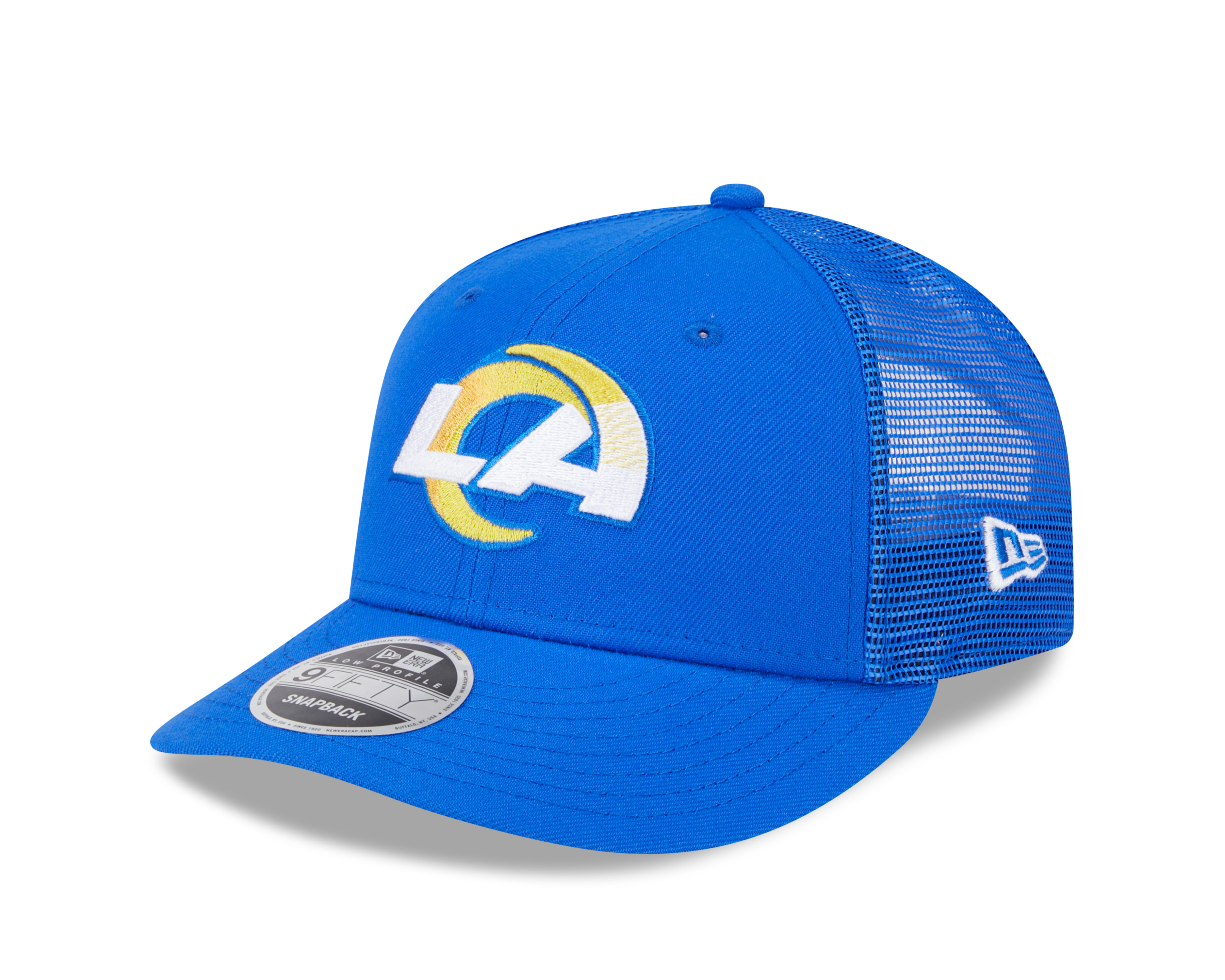 Los Angeles Rams Blue Low Profile New Era 9FIFTY Snapback Hat