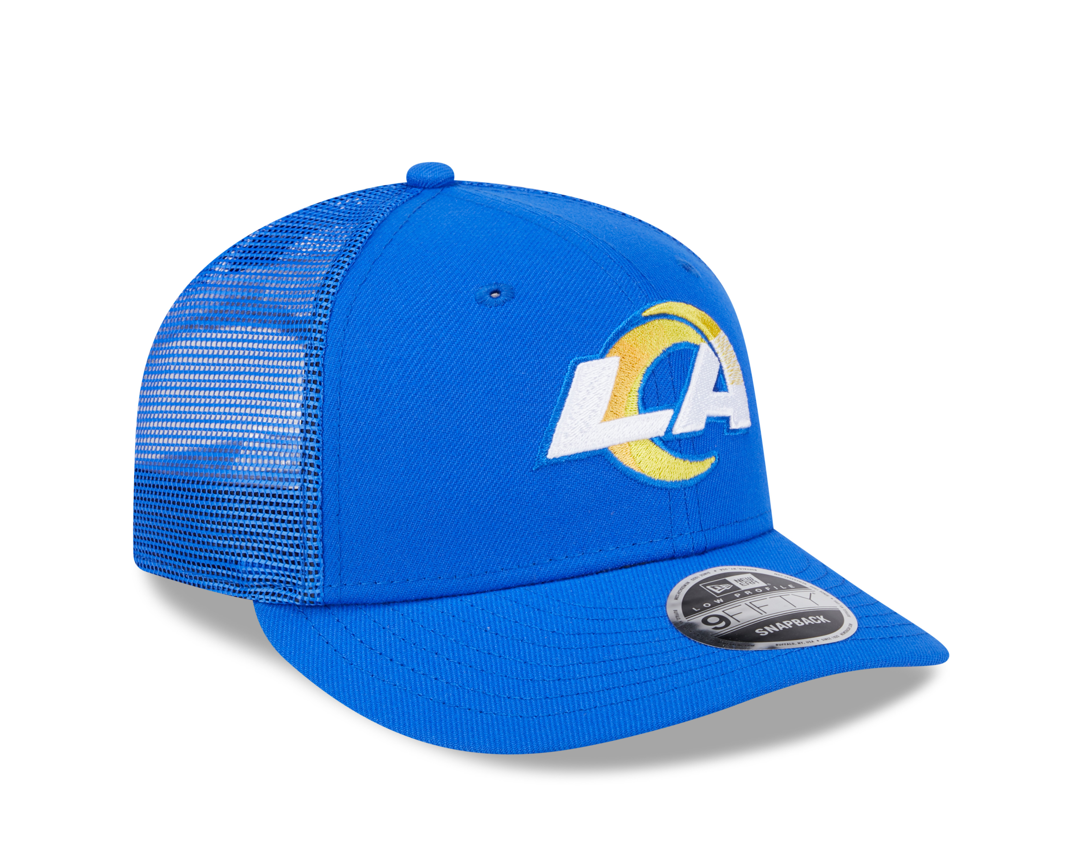 Los Angeles Rams Blue Low Profile New Era 9FIFTY Snapback Hat