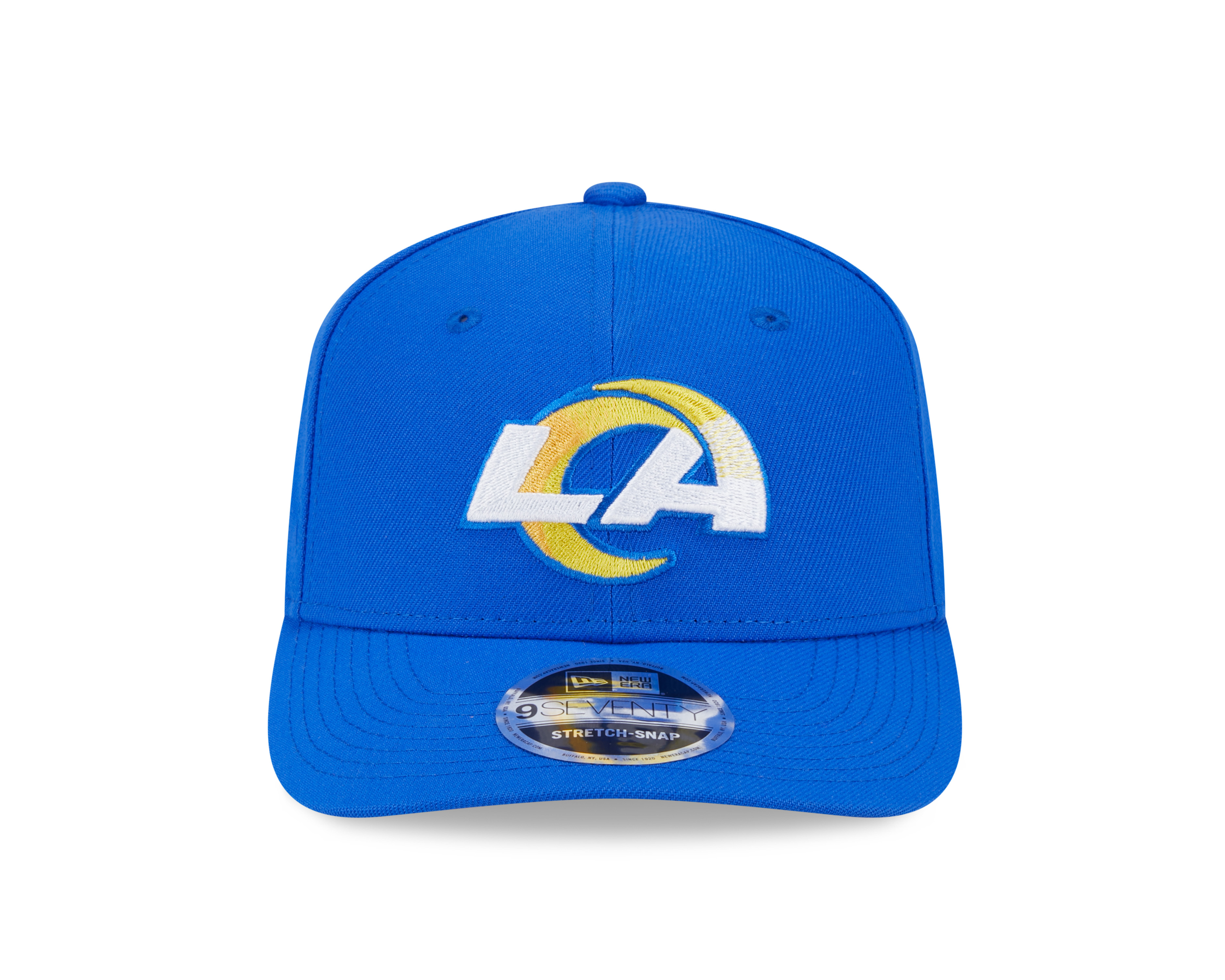 Los Angeles Rams Blue New Era 9SEVENTY Stretch Snapback Hat