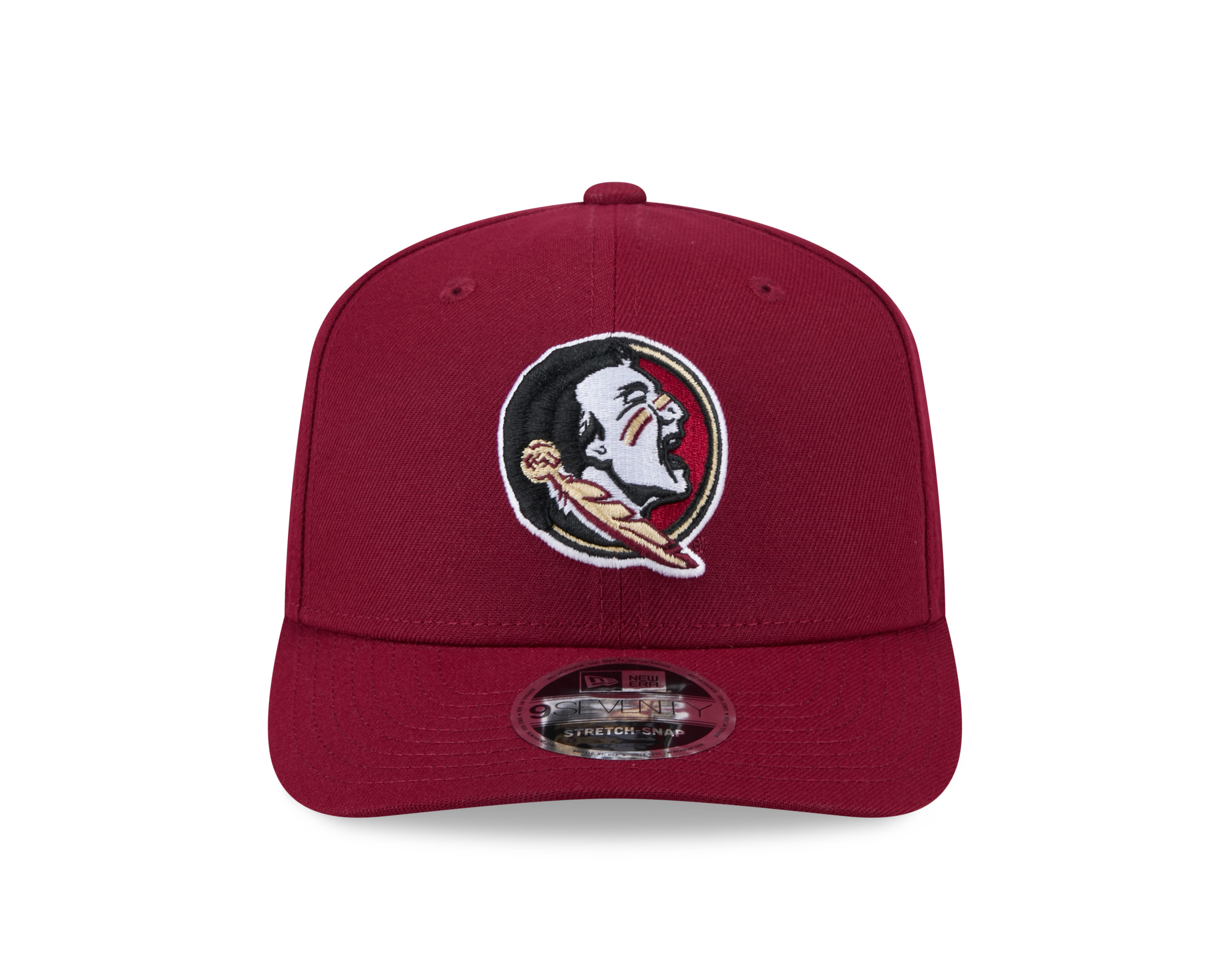 Florida State Seminoles Garnet NCAA New Era 9SEVENTY Stretch Snapback Hat