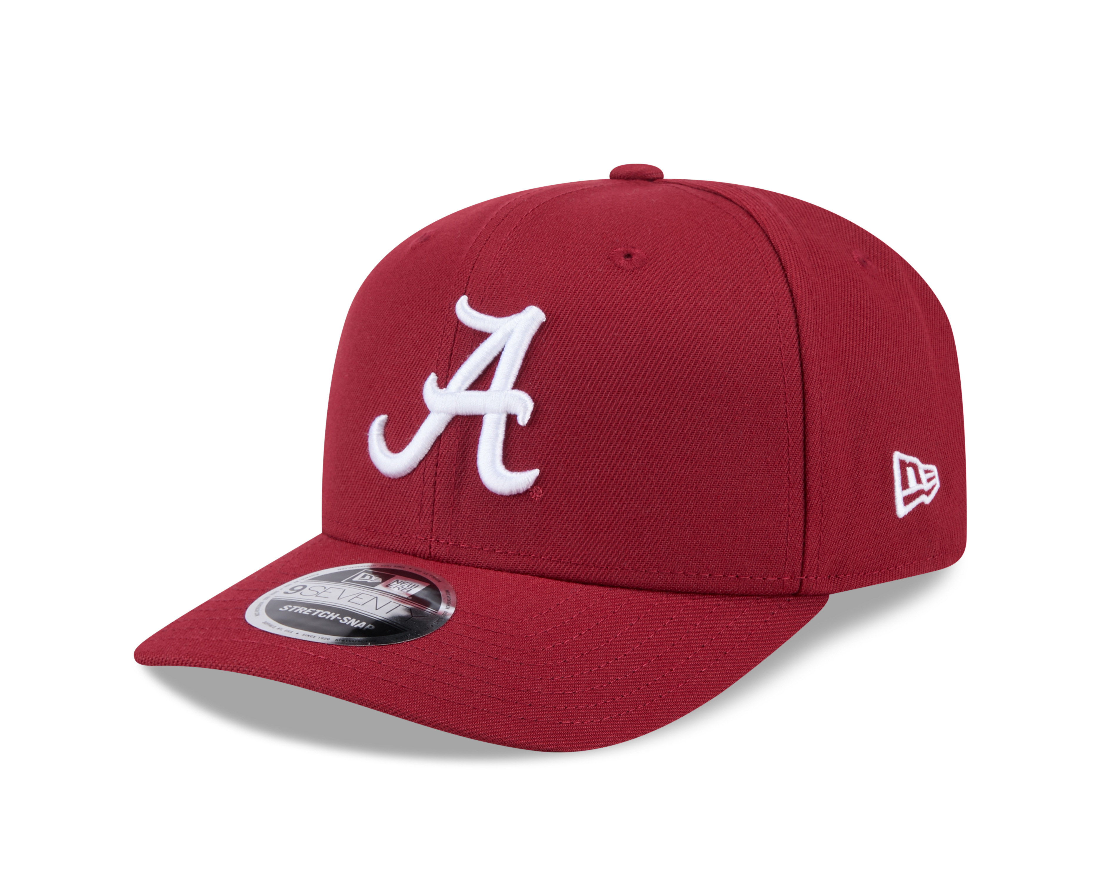 Alabama Crimson Tide Crimson NCAA New Era 9SEVENTY Stretch Snapback Hat