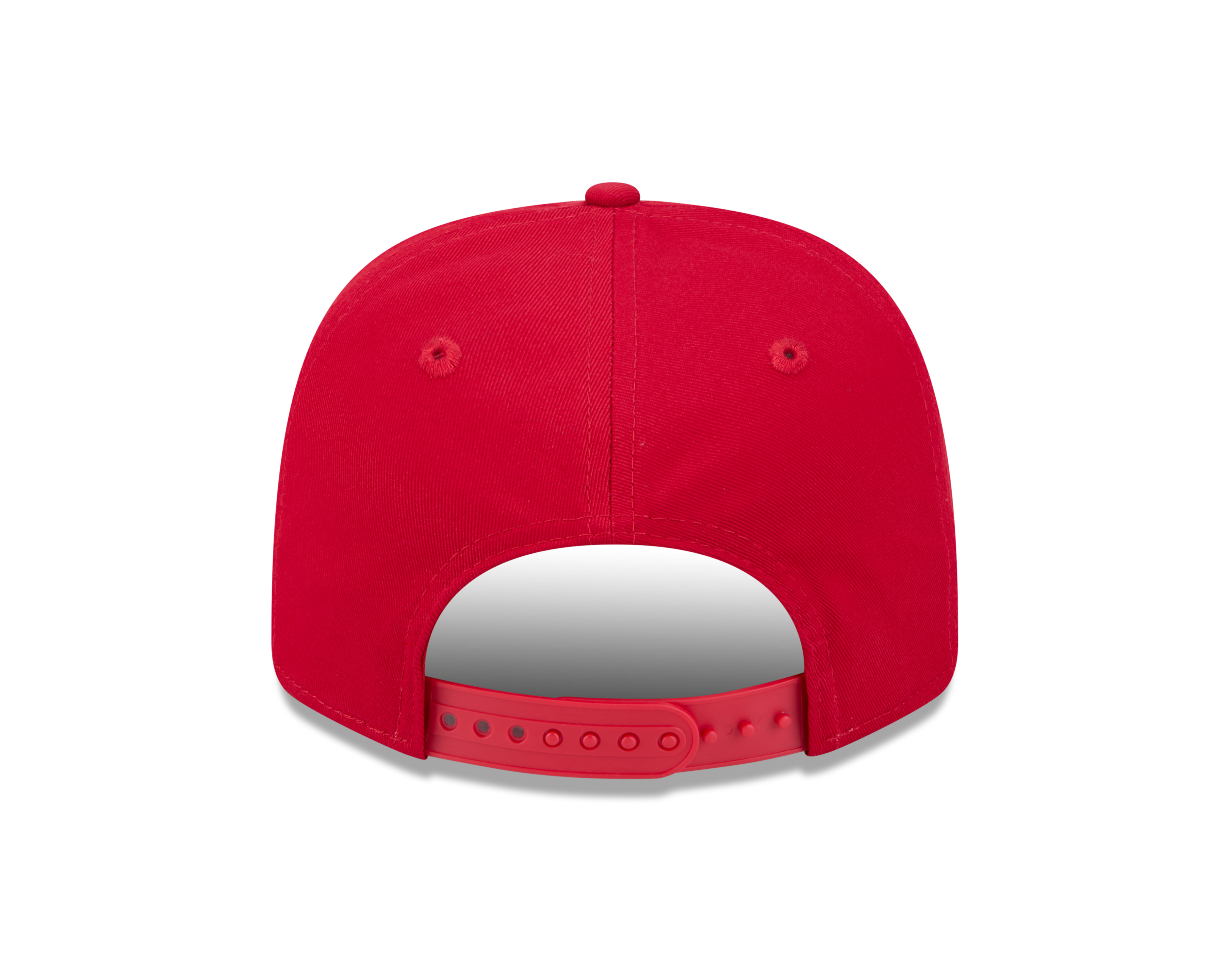 Ohio State Buckeyes Red Wordmark Roper NCAA New Era 9SEVENTY Stretch Snapback Hat