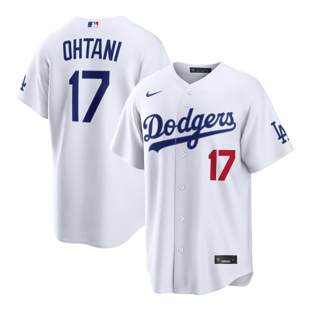 Los Angeles Dodgers Shohei Ohtani White Home Nike Stadium Player Jersey