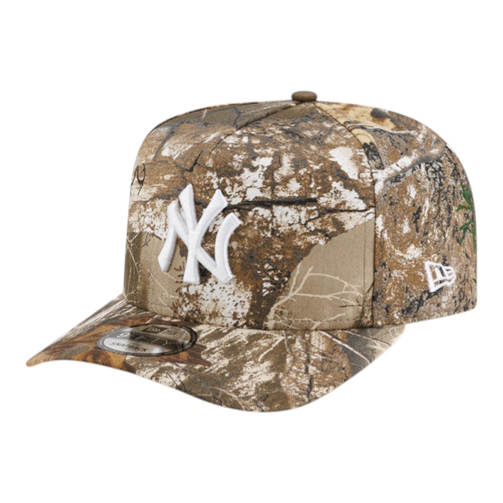 New York Yankees Realtree Edge Camo Basic New Era 9FIFTY A-Frame Snapback Hat