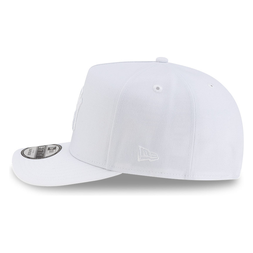 New York Yankees White Basic New Era 9FIFTY A-Frame Snapback Hat