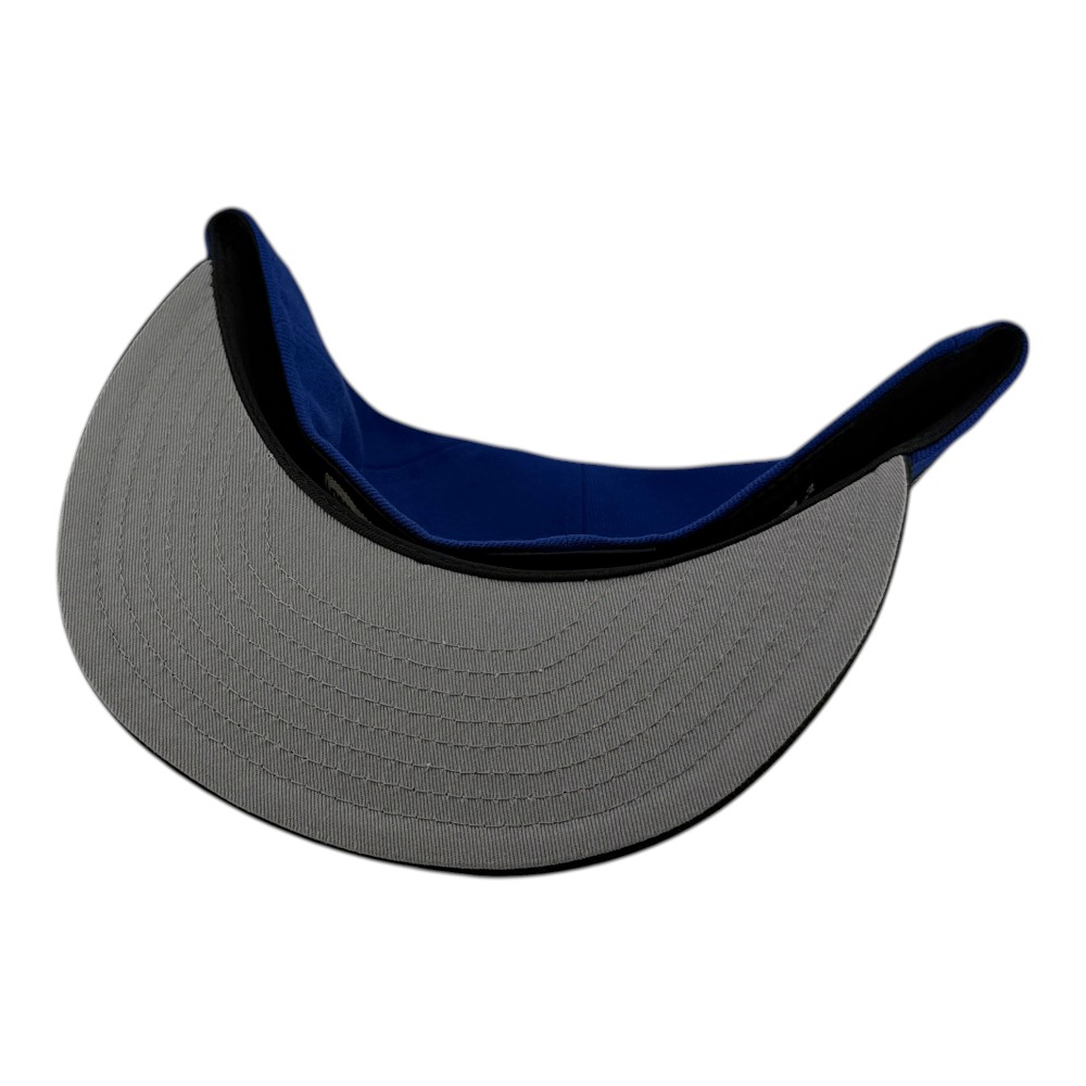 New York Yankees Majestic Blue and Black 1949 World Series Patch Gray UV Era 59FIFTY Fitted Hat