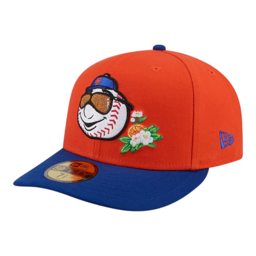 New York Mets Orange and Royal 2026 Spring Training Era 59FIFTY Fitted Hat