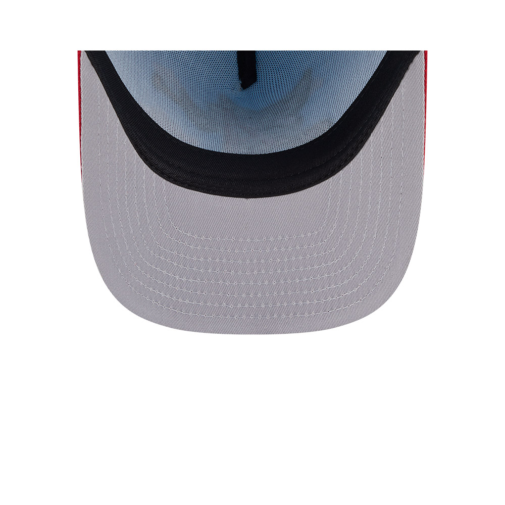 Los Angeles Angels Blue and Red Cartoon Series New Era 9FIFTY A-Frame Snapback Hat