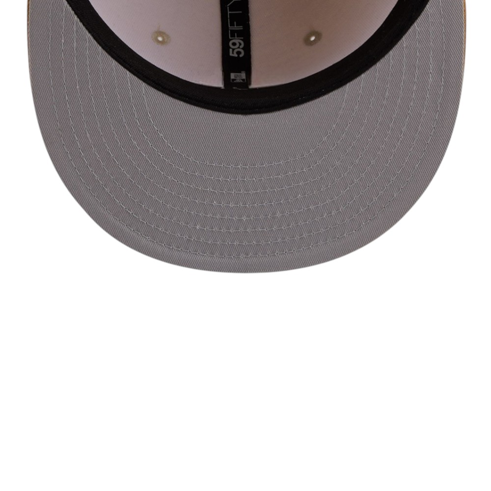 Boston Red Sox Chrome White and Bronze New Era 59FIFTY Fitted Hat