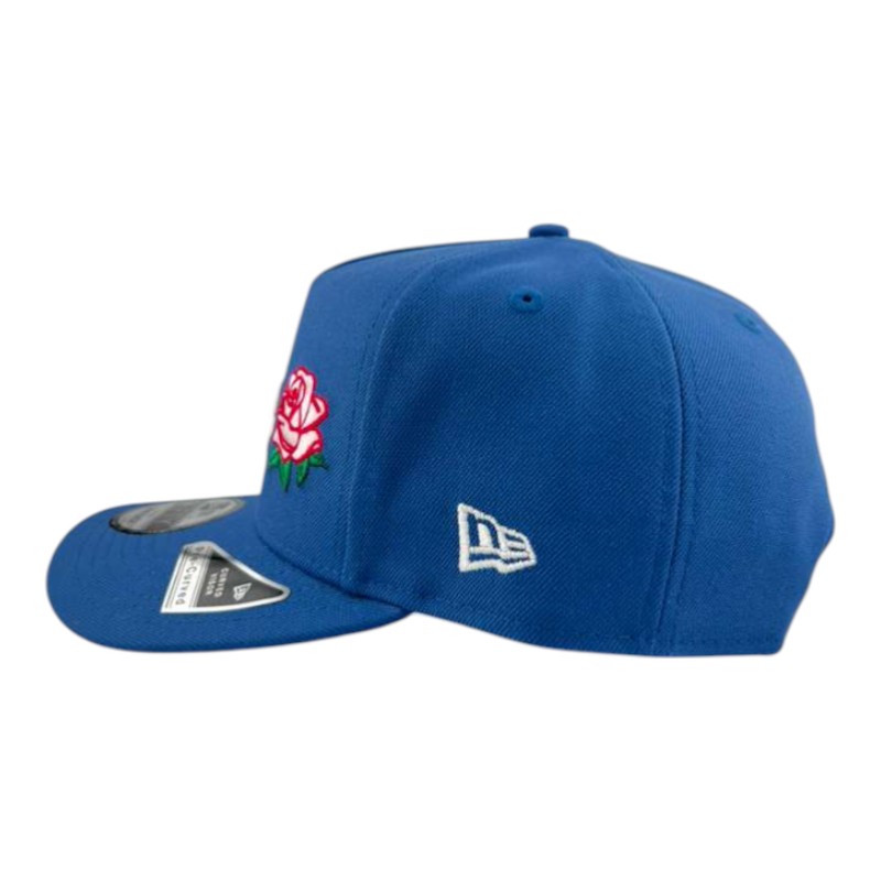 Los Angeles Dodgers Indigo "Bloom Collection" 9FIFTY A-Frame Snapback Hat